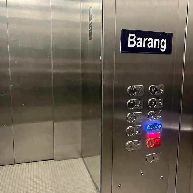 Ukuran Lift Barang