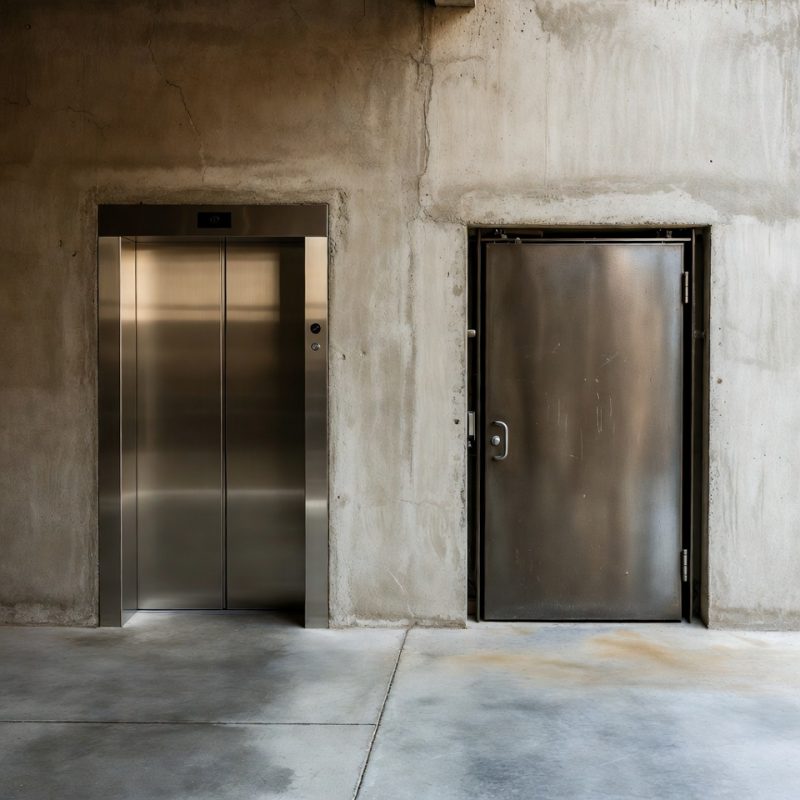 Perbedaan Utama Lift Penumpang dan Lift Barang
